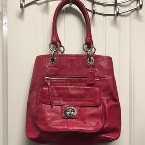 Coach leather purse
